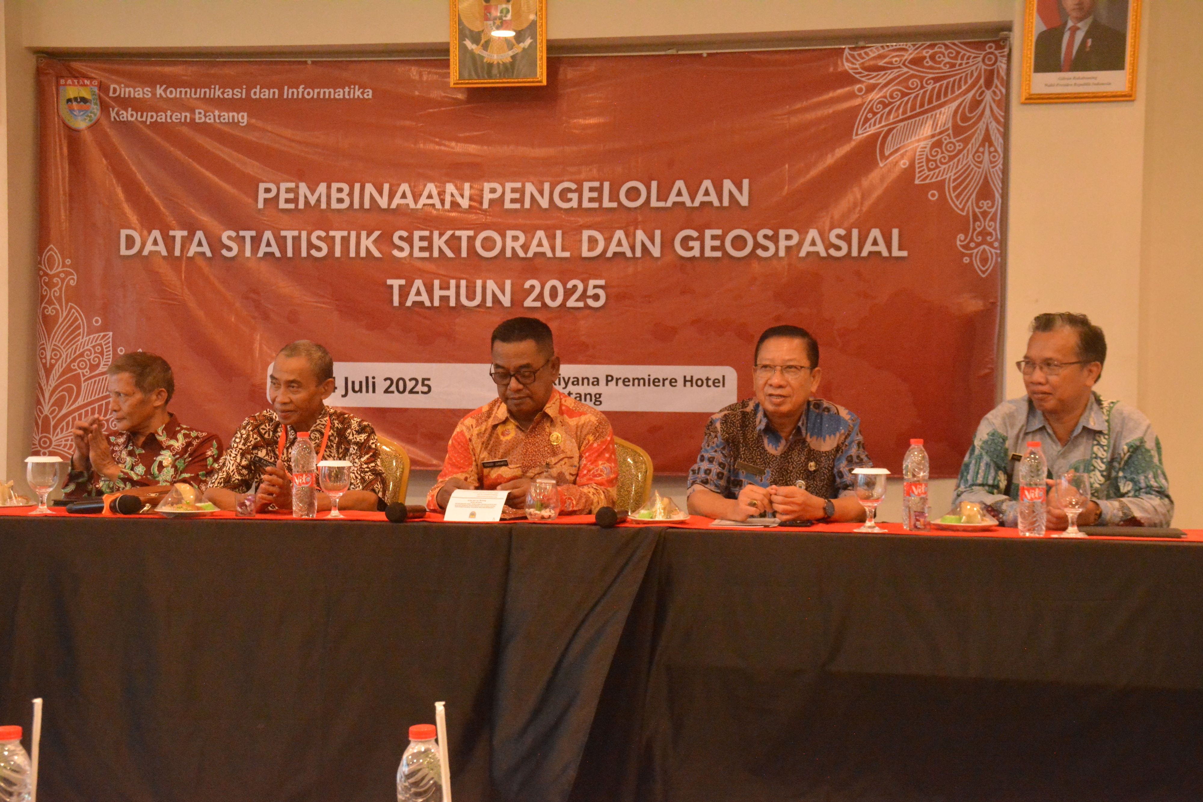 Dinas Komunikasi dan Informatika Kabupaten Batang Gelar Pembinaan Statistik Sektoral dan Data Geospasial