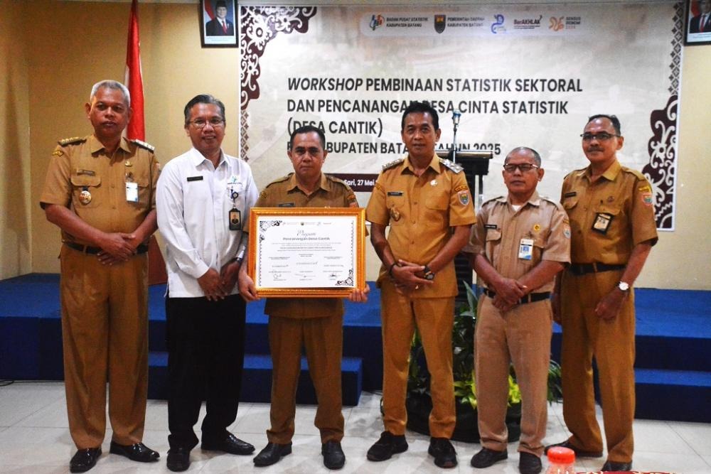 Workshop Pembinaan Statistik Sektoral dan Pencanangan Desa Cinta Statistik (Desa Cantik) Tahun 2025